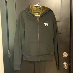 Pink Fur Lined Jacket